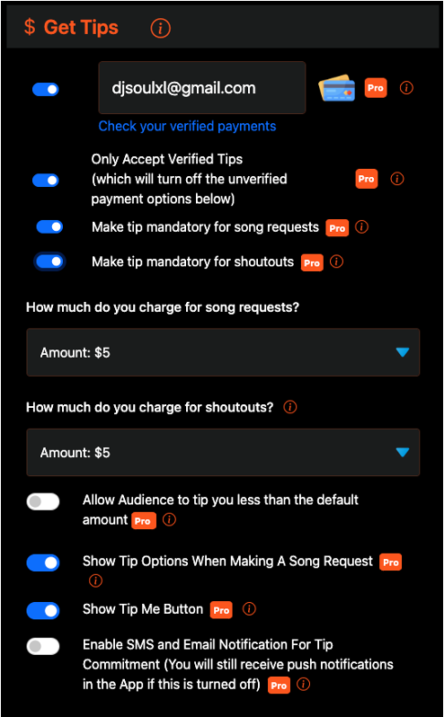 Setup Tips